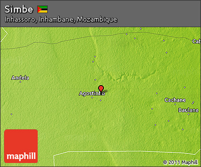Physical Map of Simbe