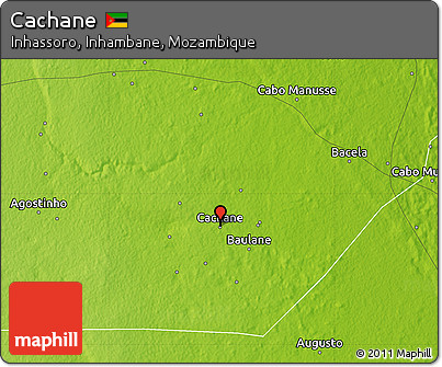 Physical Map of Cachane