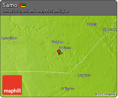 Physical Map of Samo