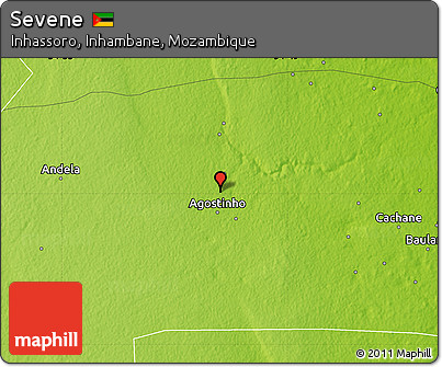 Physical Map of Sevene