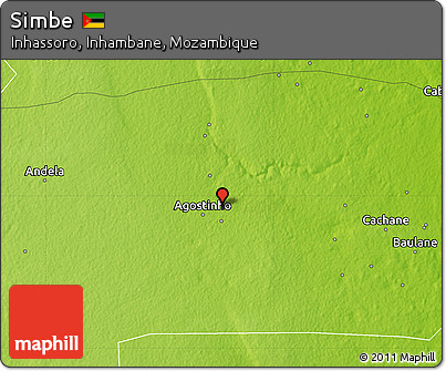 Physical Map of Simbe