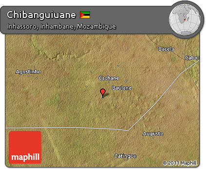 Satellite Map of Chibanguiuane