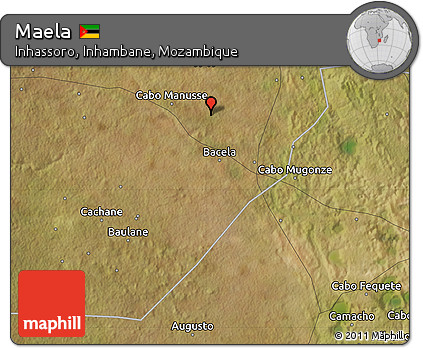Satellite Map of Maela