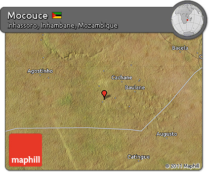 Satellite Map of Mocouce