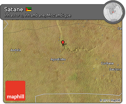 Satellite Map of Satane