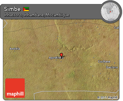 Satellite Map of Simbe
