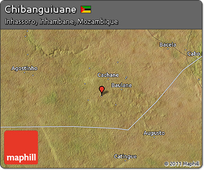 Satellite Map of Chibanguiuane