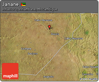 Satellite Map of Janane