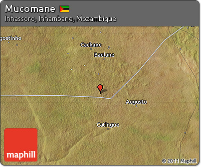 Satellite Map of Mucomane