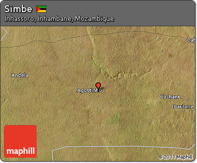 Satellite Map of Simbe