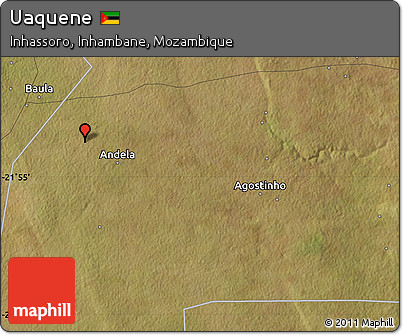 Satellite Map of Uaquene
