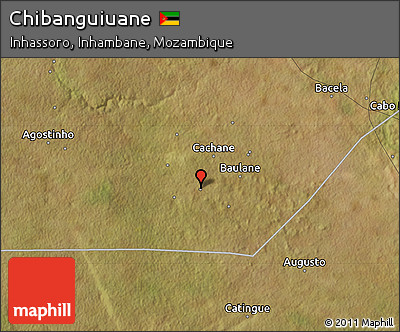 Satellite Map of Chibanguiuane