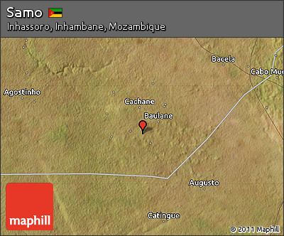 Satellite Map of Samo
