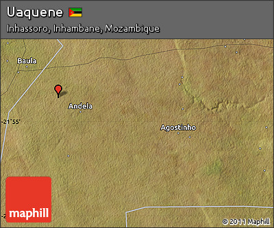 Satellite Map of Uaquene