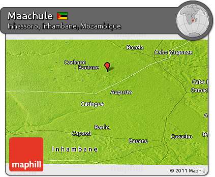Physical Panoramic Map of Maachule