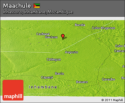 Physical Panoramic Map of Maachule