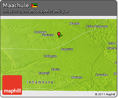 Physical Panoramic Map of Maachule