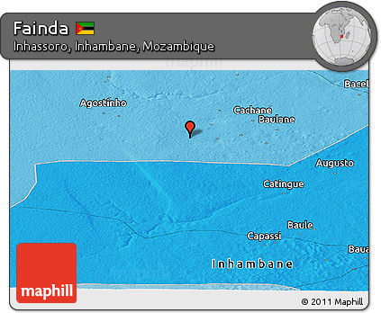 Political Panoramic Map of Fainda