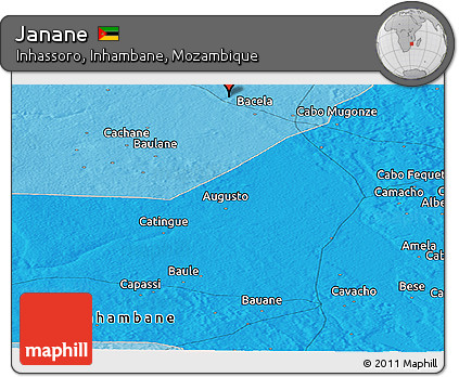Political Panoramic Map of Janane