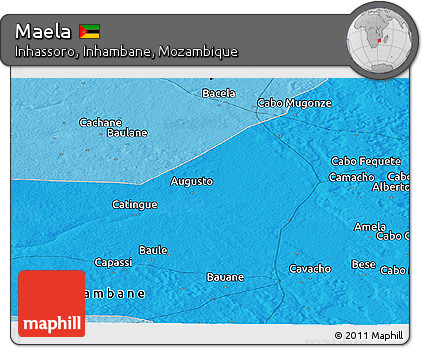 Political Panoramic Map of Maela