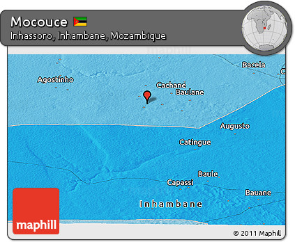 Political Panoramic Map of Mocouce