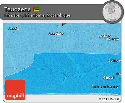 Political Panoramic Map of Tauozene