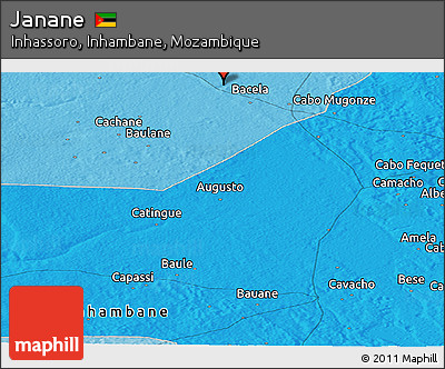 Political Panoramic Map of Janane