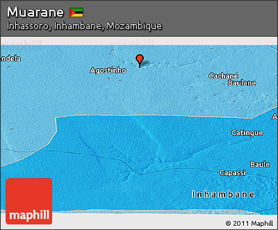 Political Panoramic Map of Muarane
