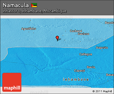 Political Panoramic Map of Namacula