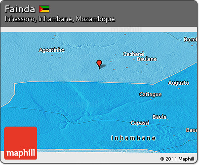 Political Panoramic Map of Fainda