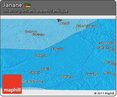 Political Panoramic Map of Janane