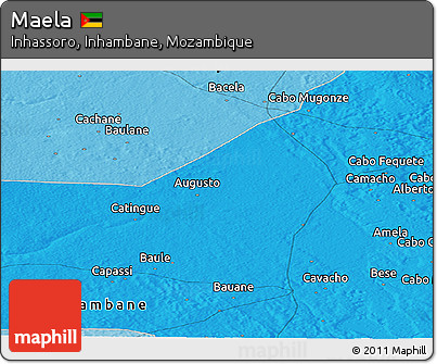 Political Panoramic Map of Maela