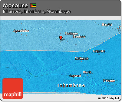 Political Panoramic Map of Mocouce