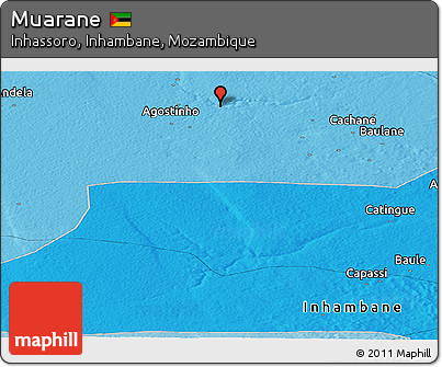 Political Panoramic Map of Muarane