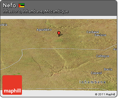 Satellite Panoramic Map of Nefo