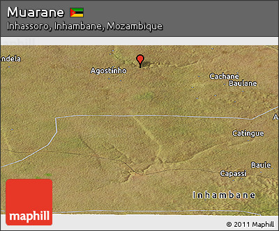 Satellite Panoramic Map of Muarane