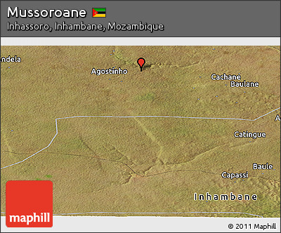 Satellite Panoramic Map of Mussoroane