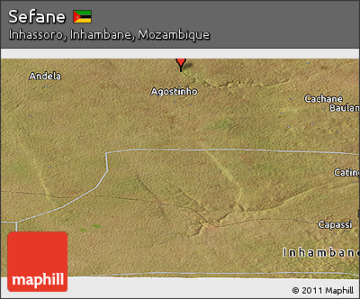 Satellite Panoramic Map of Sefane