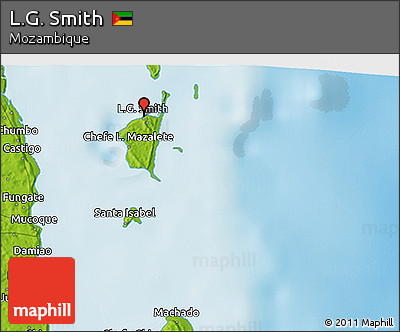 Physical 3D Map of L.G. Smith