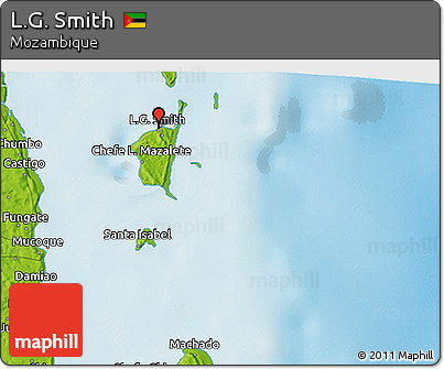 Physical 3D Map of L.G. Smith