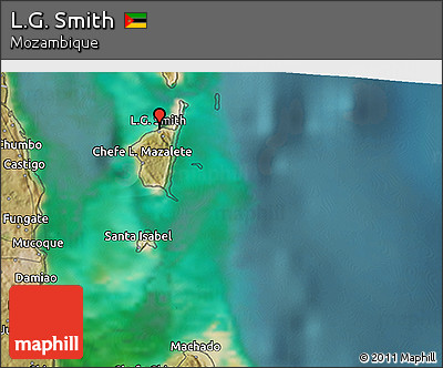 Satellite 3D Map of L.G. Smith