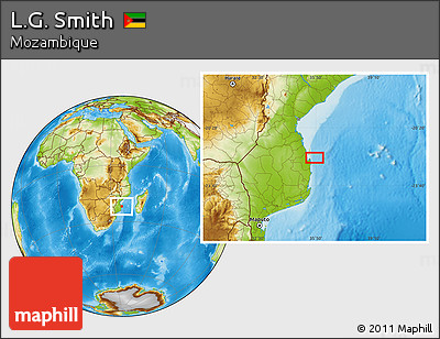 Physical Location Map of L.G. Smith