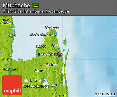 Physical Map of Muchache