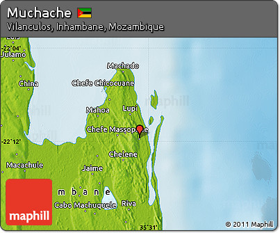 Physical Map of Muchache