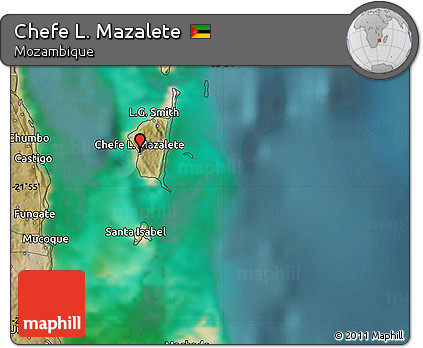 Satellite Map of Chefe L. Mazalete