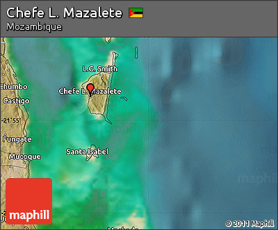 Satellite Map of Chefe L. Mazalete