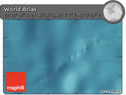 Satellite Map of the Area around 22° 3' 23" S, 42° 34' 30" E
