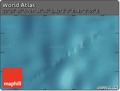 Satellite Map of the Area around 22° 3' 23" S, 42° 34' 30" E