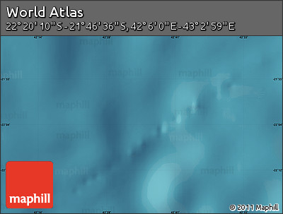Satellite Map of the Area around 22° 3' 23" S, 42° 34' 30" E