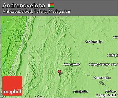 Political Map of Andranovelona